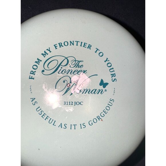 The Pioneer Woman Floral Pattern Enamel Stockpot With Lid 4 Qt - Picture 2 of 4